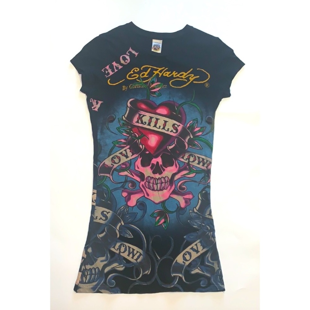 Ed Hardy Love kills slowly Vintage shirt